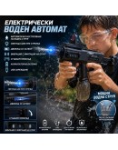 Детски електрически воден автомат със светеща цев и движещ се затвор